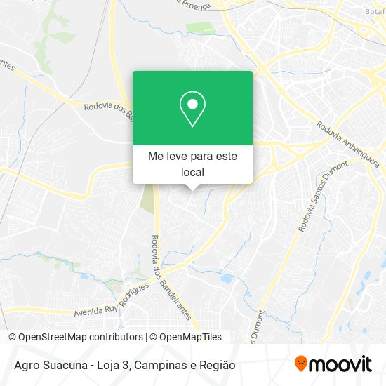 Agro Suacuna - Loja 3 mapa