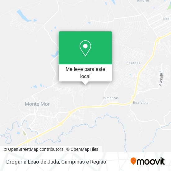 Drogaria Leao de Juda mapa