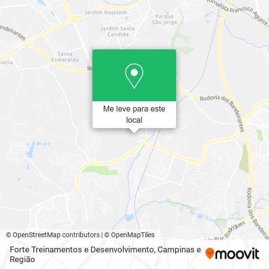 Forte Treinamentos e Desenvolvimento mapa