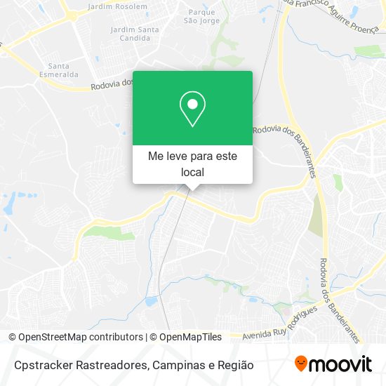 Cpstracker Rastreadores mapa