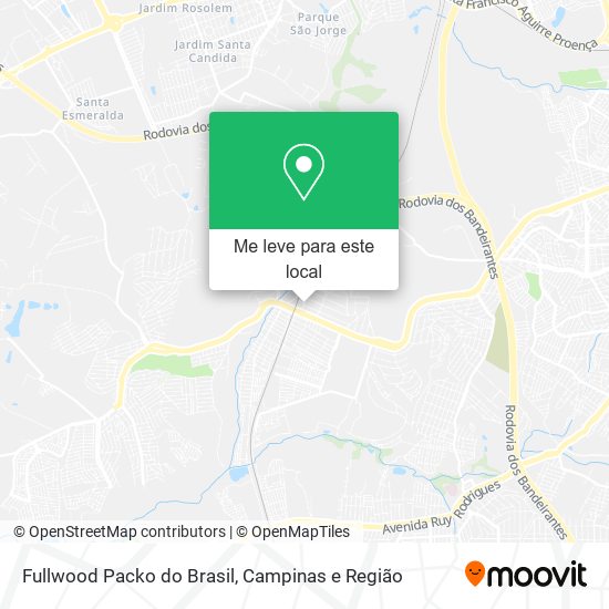 Fullwood Packo do Brasil mapa