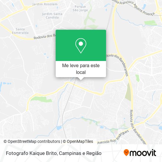 Fotografo Kaique Brito mapa