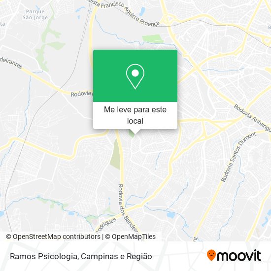 Ramos Psicologia mapa