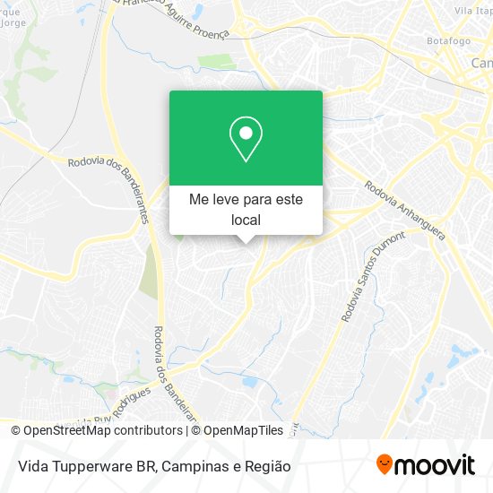 Vida Tupperware BR mapa