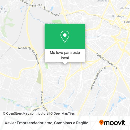 Xavier Empreendedorismo mapa