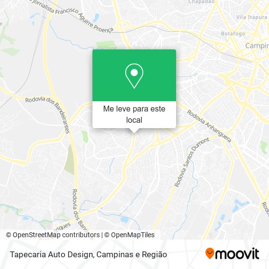 Tapecaria Auto Design mapa