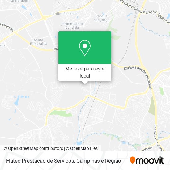 Flatec Prestacao de Servicos mapa