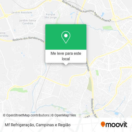 Mf Refrigeração mapa