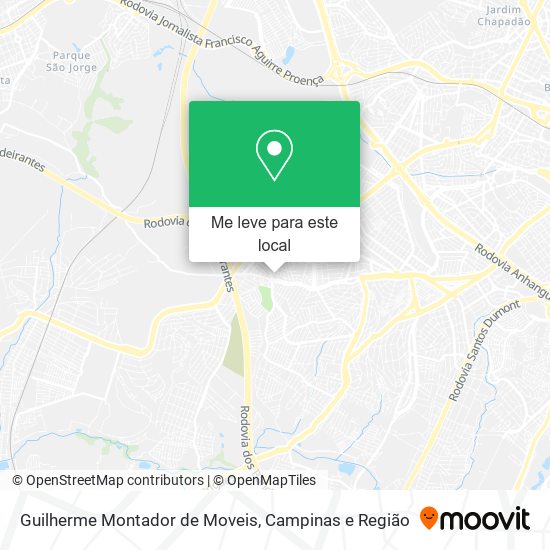 Guilherme Montador de Moveis mapa