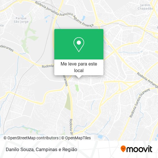 Danilo Souza mapa