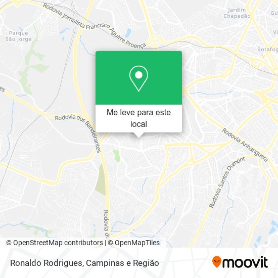 Ronaldo Rodrigues mapa