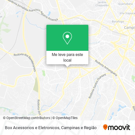 Box Acessorios e Eletronicos mapa