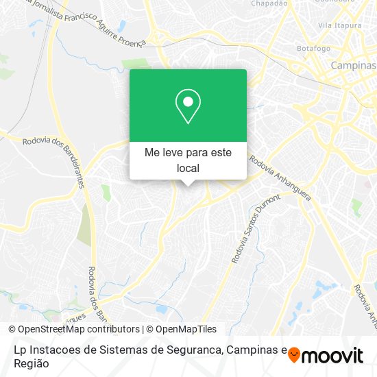 Lp Instacoes de Sistemas de Seguranca mapa