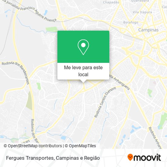 Fergues Transportes mapa