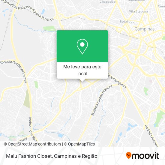 Malu Fashion Closet mapa