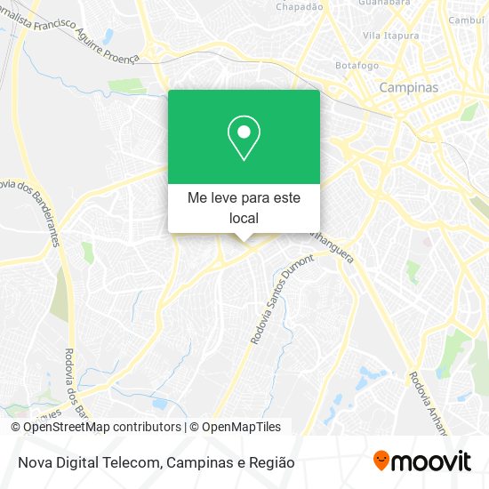 Nova Digital Telecom mapa