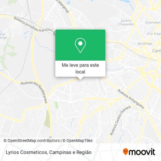 Lyrios Cosmeticos mapa