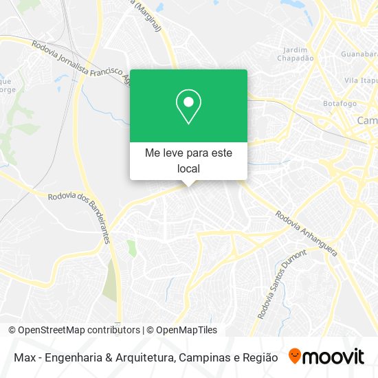 Max - Engenharia & Arquitetura mapa