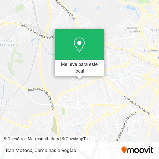 Ban Motoca mapa