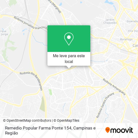 Remedio Popular Farma Ponte 154 mapa