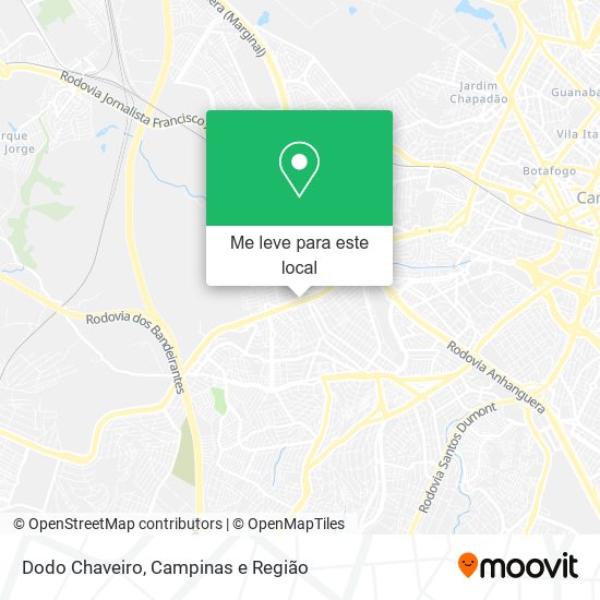 Dodo Chaveiro mapa