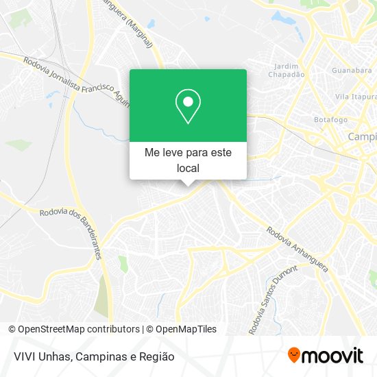 VIVI Unhas mapa