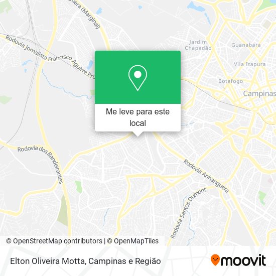 Elton Oliveira Motta mapa