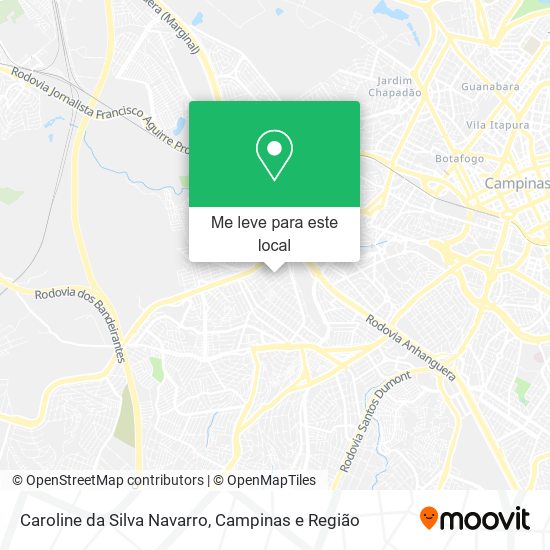 Caroline da Silva Navarro mapa