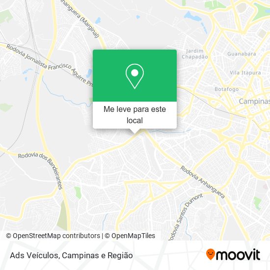 Ads Veículos mapa