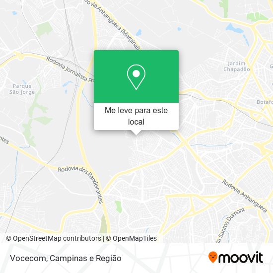 Vocecom mapa