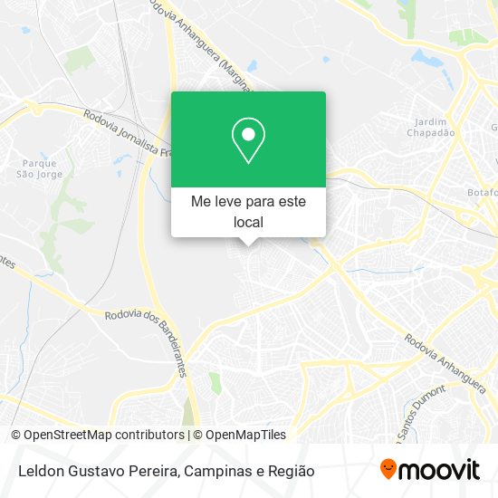 Leldon Gustavo Pereira mapa