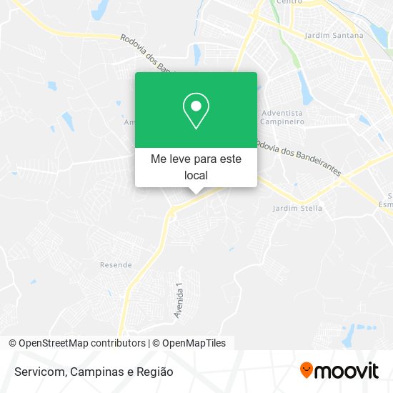 Servicom mapa