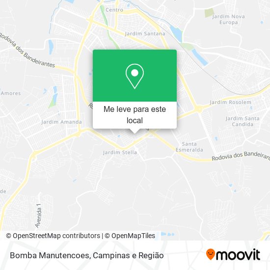 Bomba Manutencoes mapa