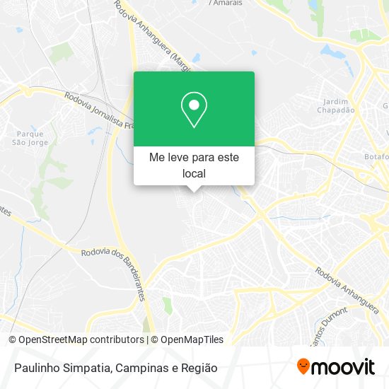 Paulinho Simpatia mapa