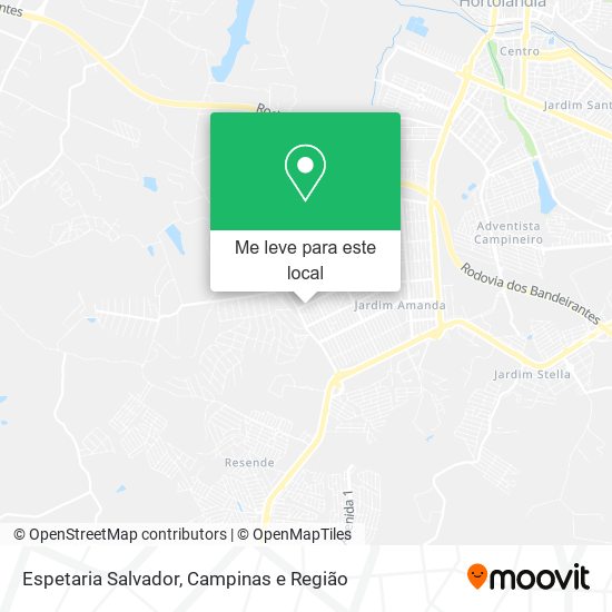 Espetaria Salvador mapa