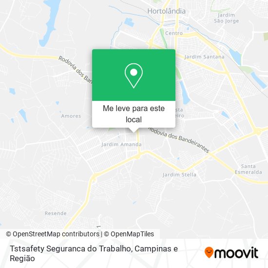 Tstsafety Seguranca do Trabalho mapa