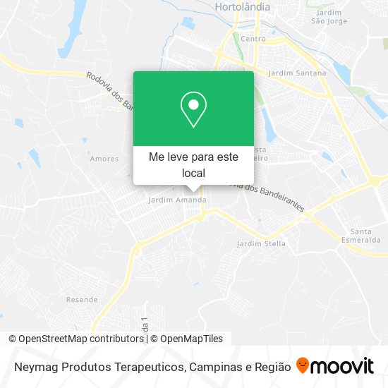 Neymag Produtos Terapeuticos mapa