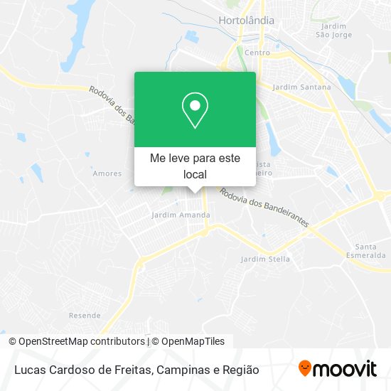 Lucas Cardoso de Freitas mapa