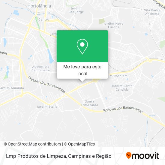 Lmp Produtos de Limpeza mapa