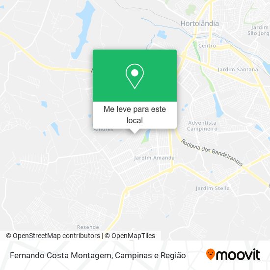 Fernando Costa Montagem mapa