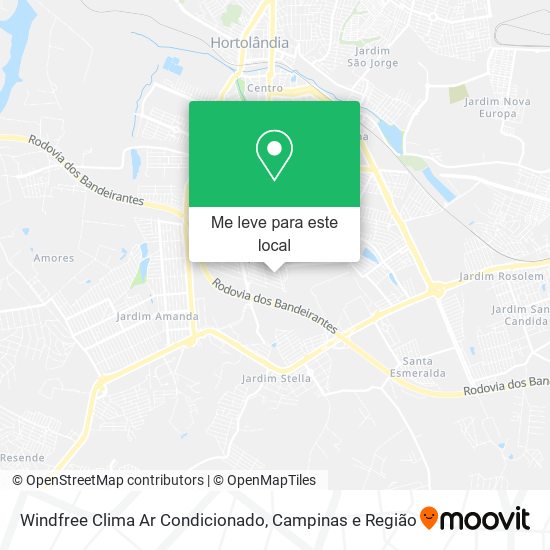 Windfree Clima Ar Condicionado mapa