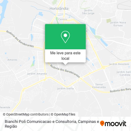 Bianchi Poli Comunicacao e Consultoria mapa