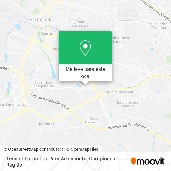 Tecnart Produtos Para Artesanato mapa