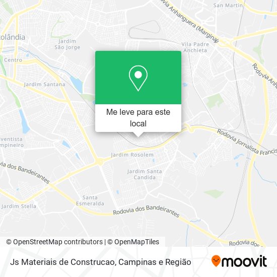 Js Materiais de Construcao mapa