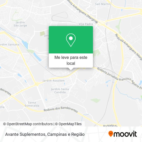 Avante Suplementos mapa