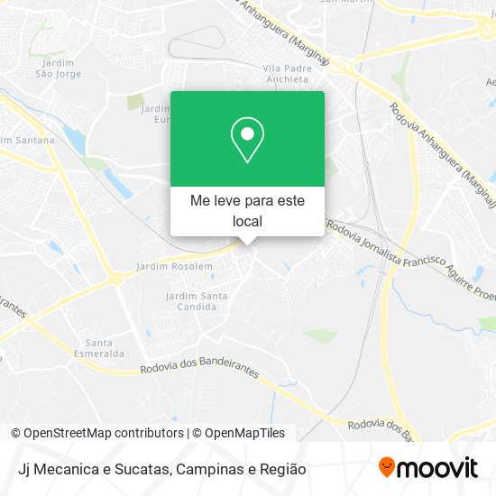 Jj Mecanica e Sucatas mapa