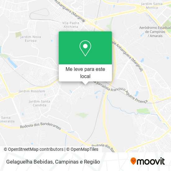 Gelaguelha Bebidas mapa