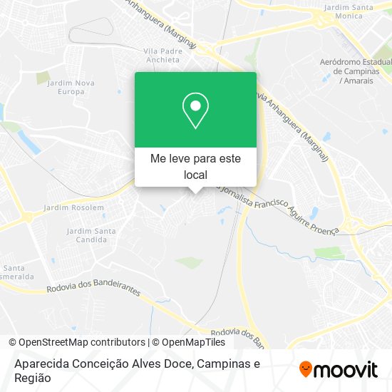 Aparecida Conceição Alves Doce mapa