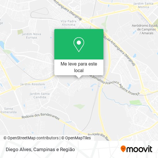 Diego Alves mapa