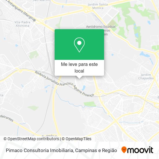 Pimaco Consultoria Imobiliaria mapa